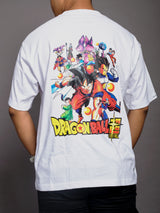 Dragon Ball Z Designed Oversized Tee