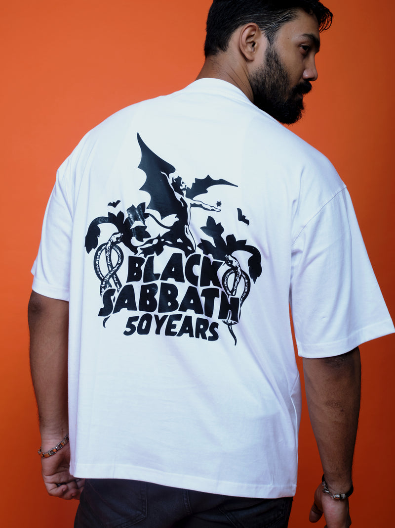 Black Sabbath Designed Oversized Tee