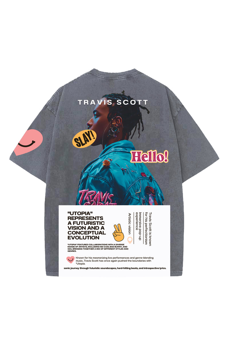 Travis Scott Designed Oversized T-shirt