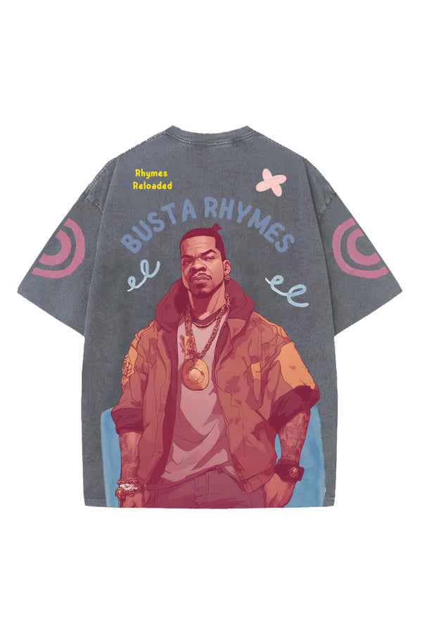 Busta Rhymes Designed Oversized T-shirt