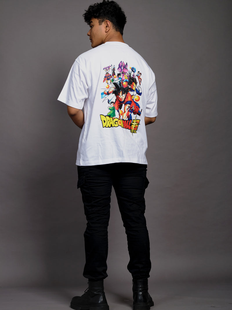 Dragon Ball Z Designed Oversized Tee