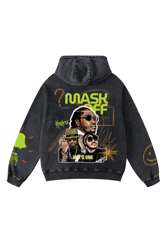 Future Mask Off Designed Oversized Hoodie