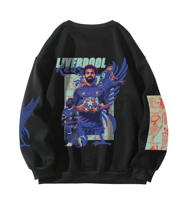 Liverpool Designed Oversized Sweatshirt