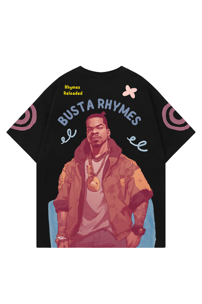 Busta Rhymes Designed Oversized T-shirt