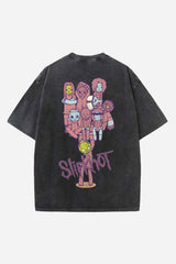 Slipknot Designed Oversized T-shirt