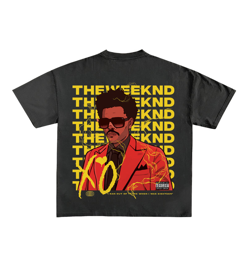 The Weeknd Designed Oversized Tee – Bindas Apparel