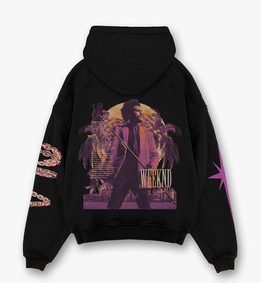 The Weeknd Designed Oversized Hoodie