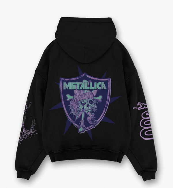 Metallica Designed Oversized Hoodie