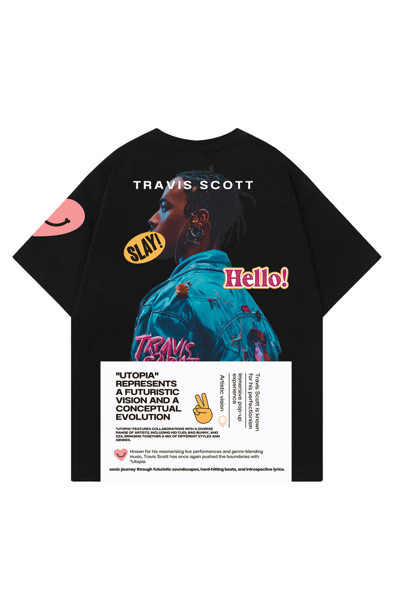 Travis Scott Designed Oversized T-shirt