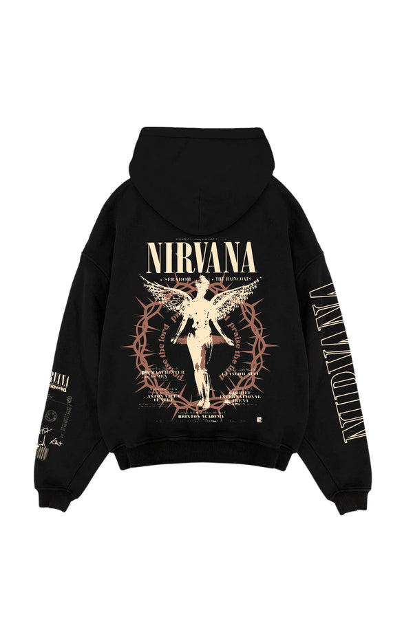 Nirvana Designed Oversized Hoodie