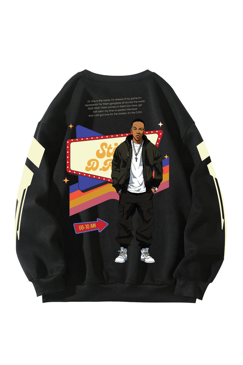 Still D.R.E. Oversized Sweatshirt