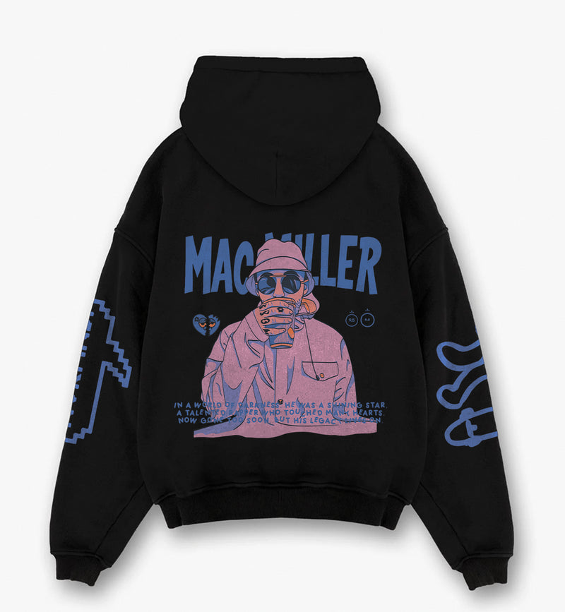 Mac Miller Designed Oversized Hoodie