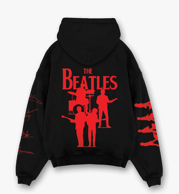 The Beatles Designed Oversized Hoodie