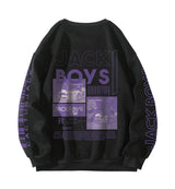 Jack Boys Designed Oversized Sweatshirt