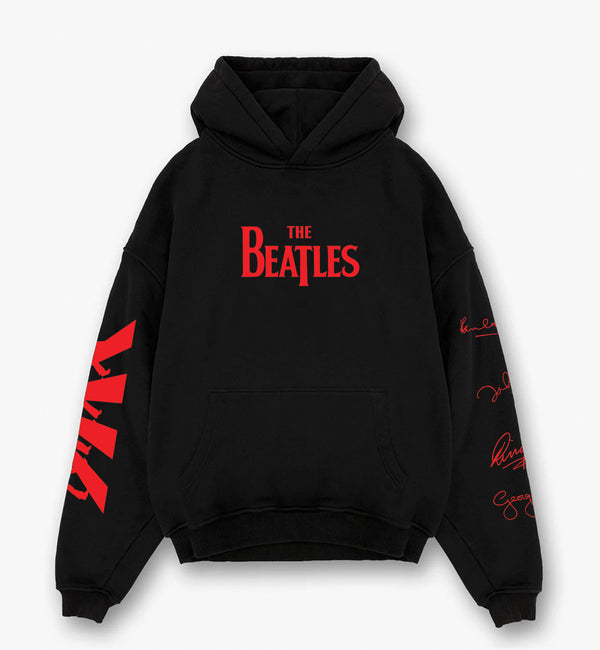 The Beatles Designed Oversized Hoodie