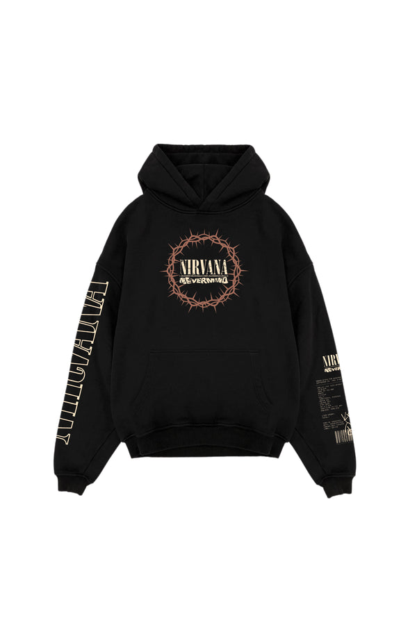 Nirvana Designed Oversized Hoodie