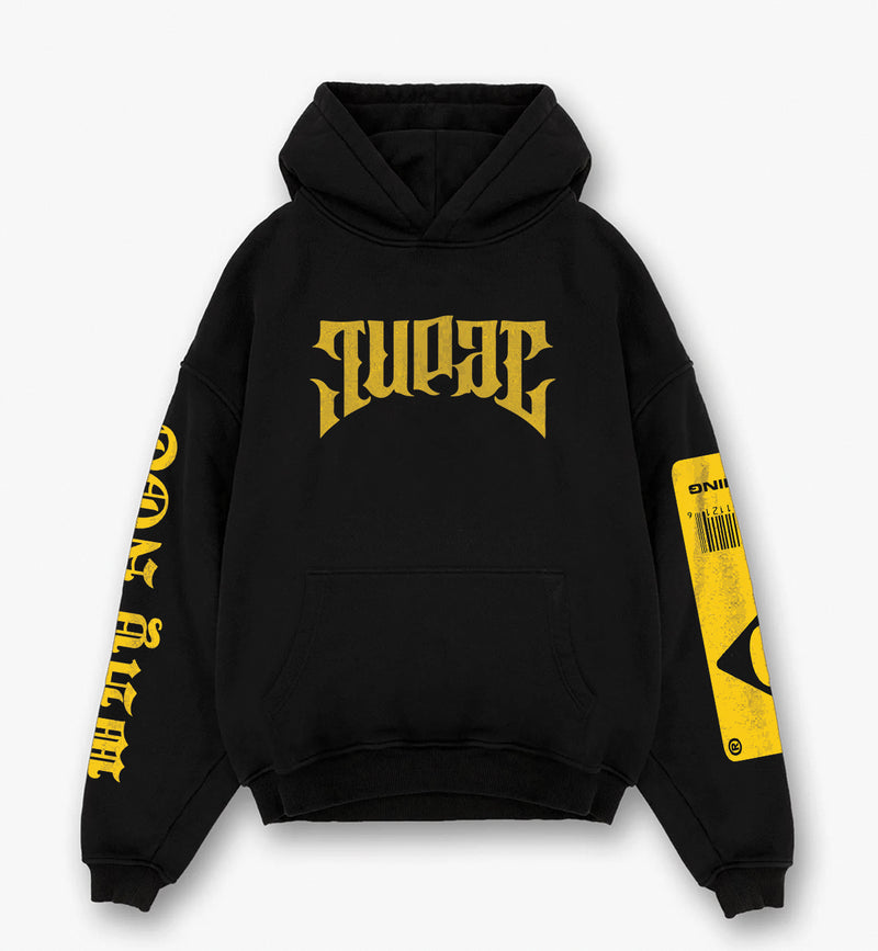 Tupac Designed Oversized Hoodie