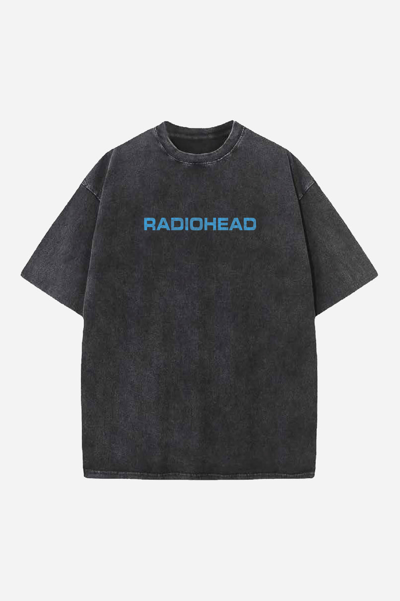 Radio Head Designed Oversized T-shirt