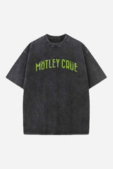 Motley Crue Designed Oversized T-shirt