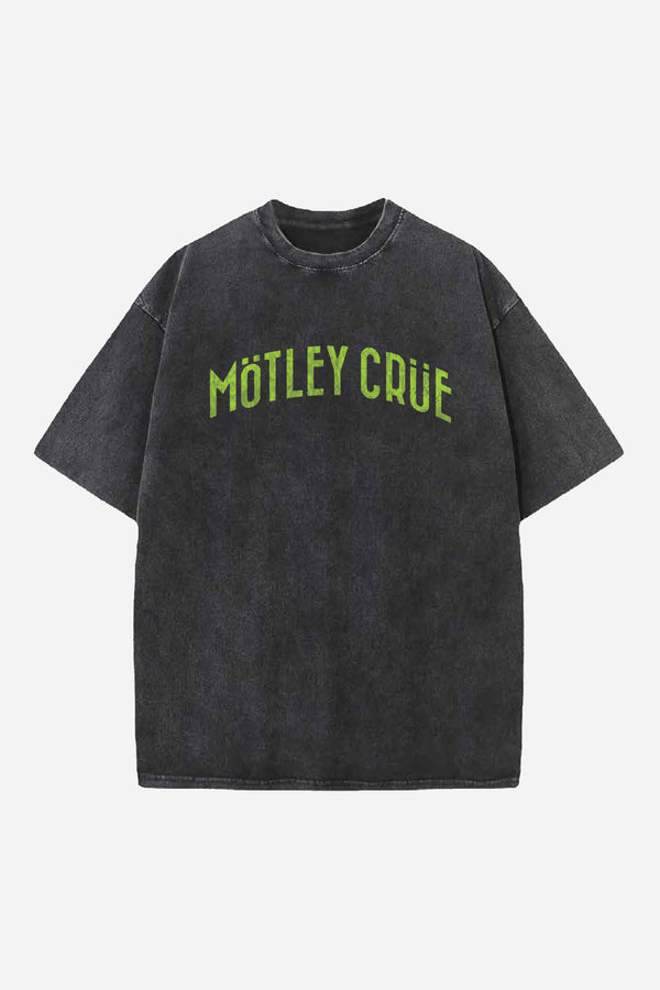 Motley Crue Designed Oversized T-shirt