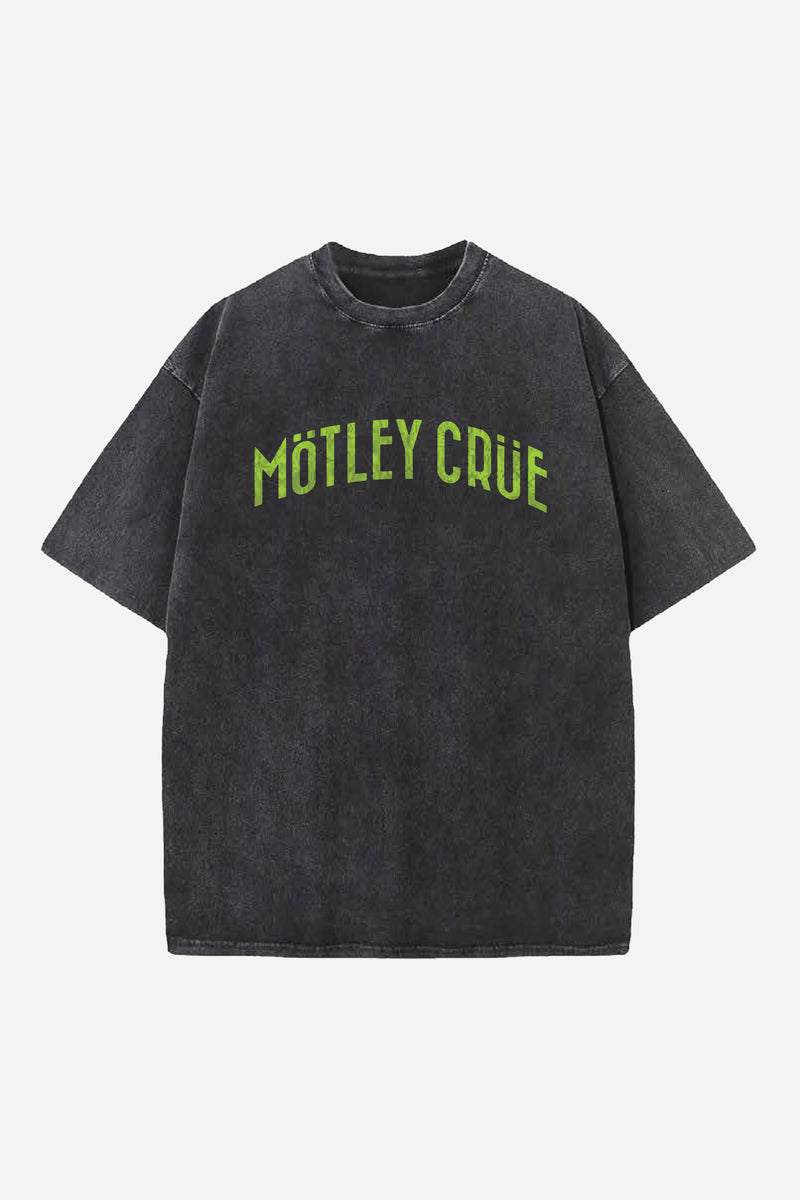 Motley Crue Designed Oversized T-shirt