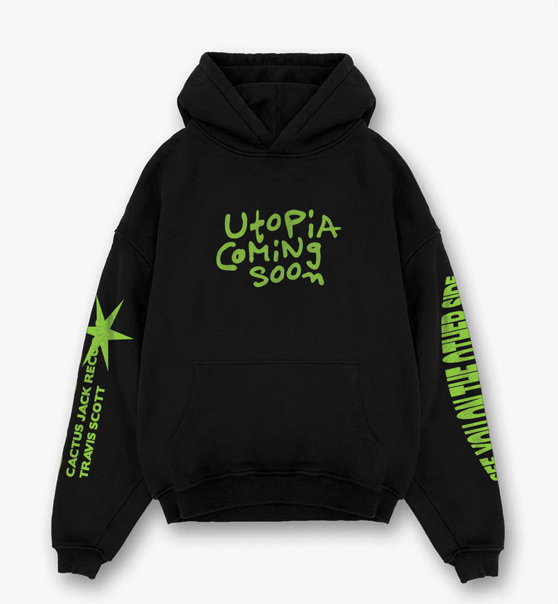 Utopia Designed Oversized Hoodie