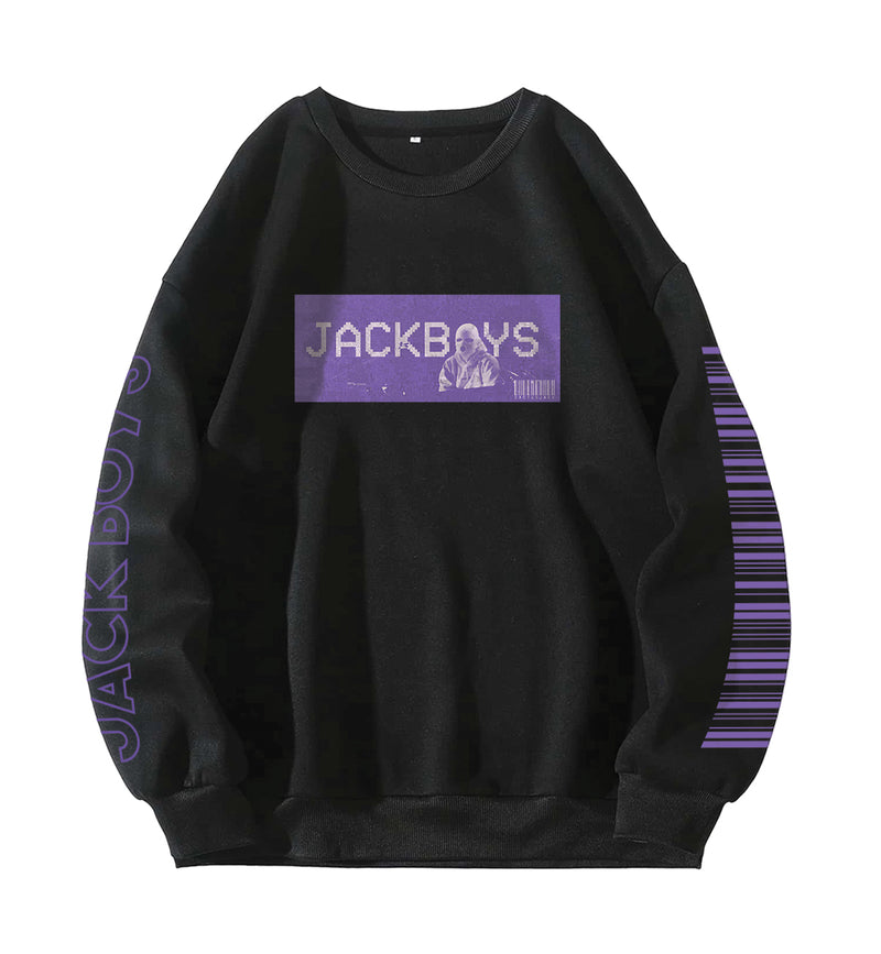 Jack Boys Designed Oversized Sweatshirt