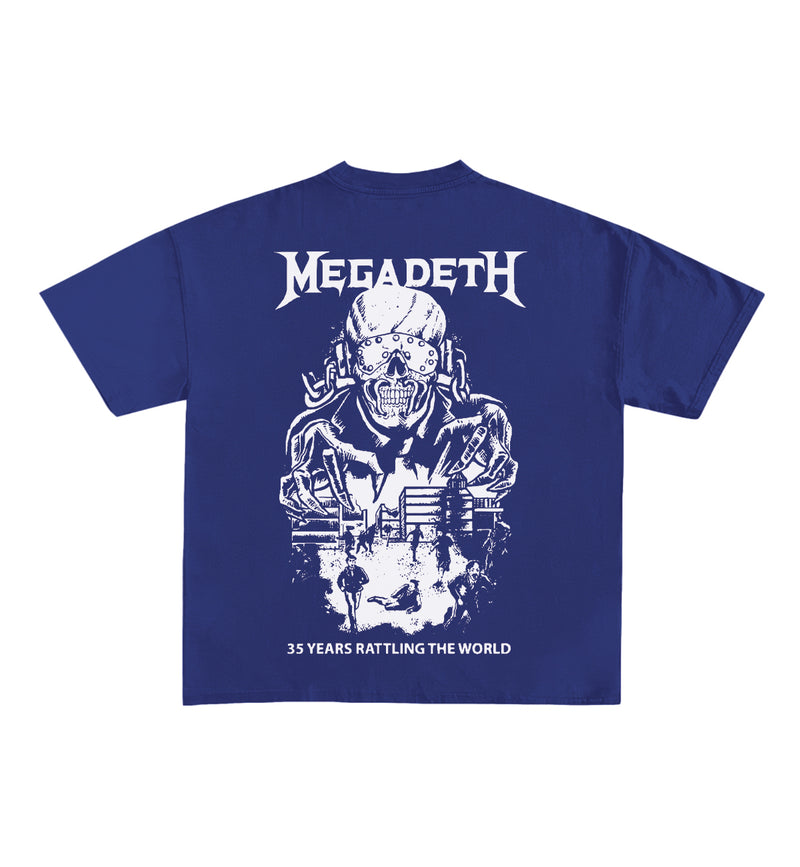 Megadeath Designed Oversized Tee