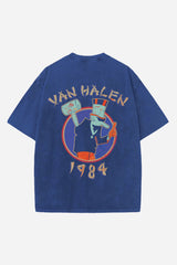 Van Halen Designed Oversized T-shirt