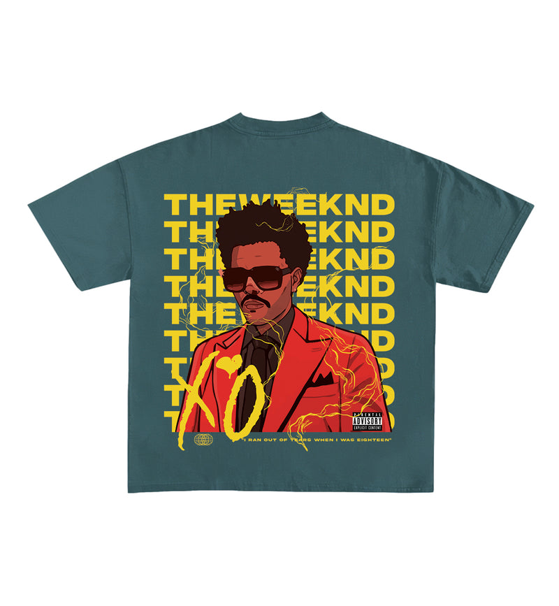 The Weeknd Designed Oversized Tee