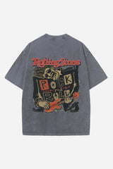 Rolling Stone Designed Oversized T-shirt