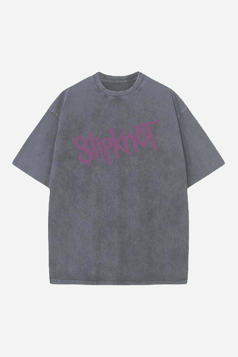 Slipknot Designed Oversized T-shirt