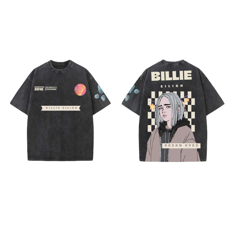 Billie Eilish Designed Oversized T-shirt