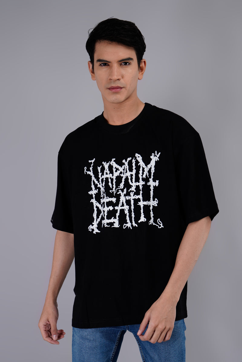 Napalm Death Designed Oversized Tee