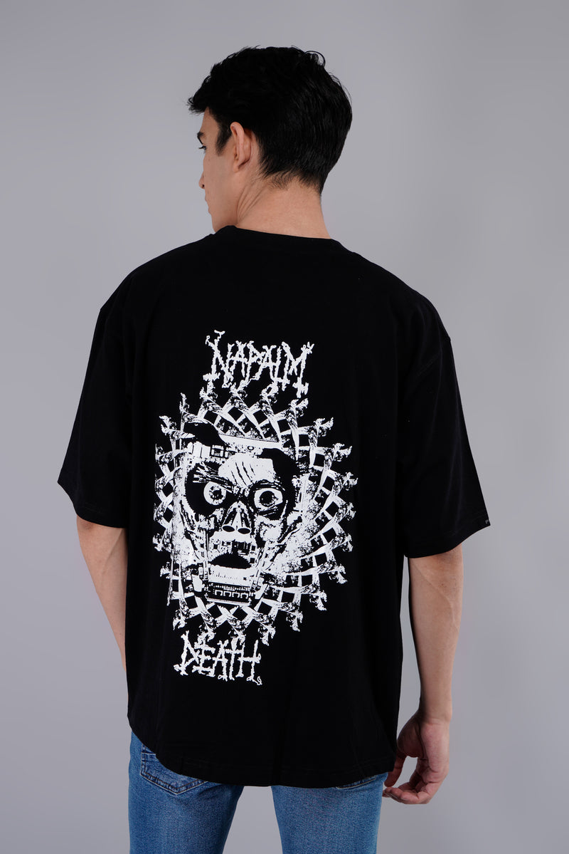 Napalm Death Designed Oversized Tee