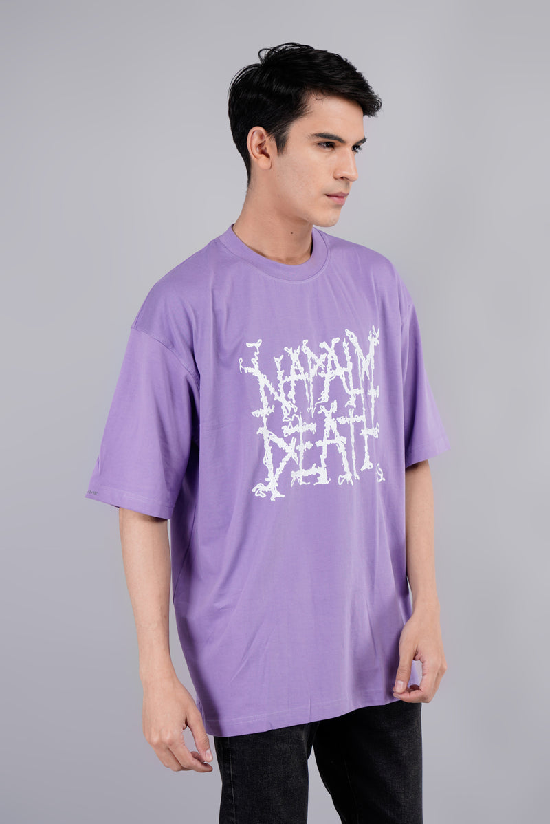 Napalm Death Designed Oversized Tee