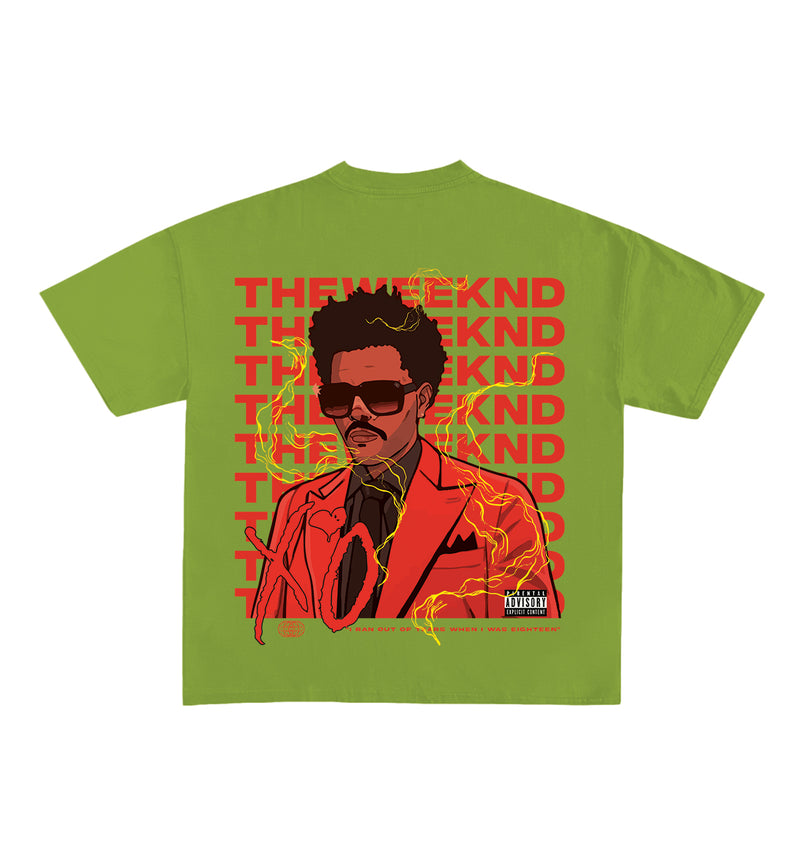 The Weeknd Designed Oversized Tee