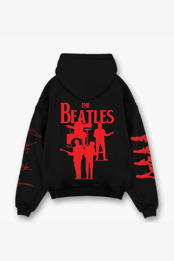 The Beatles Designed Oversized Hoodie