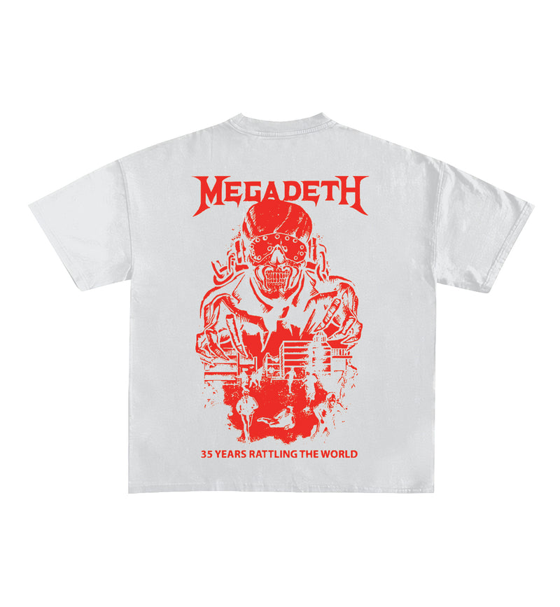 Megadeath Designed Oversized Tee