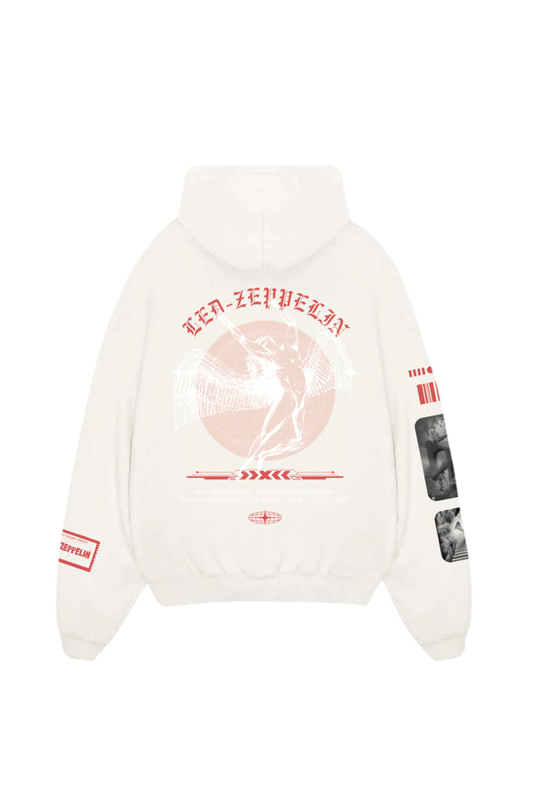 Led Zeppelin Designed Oversized Hoodie