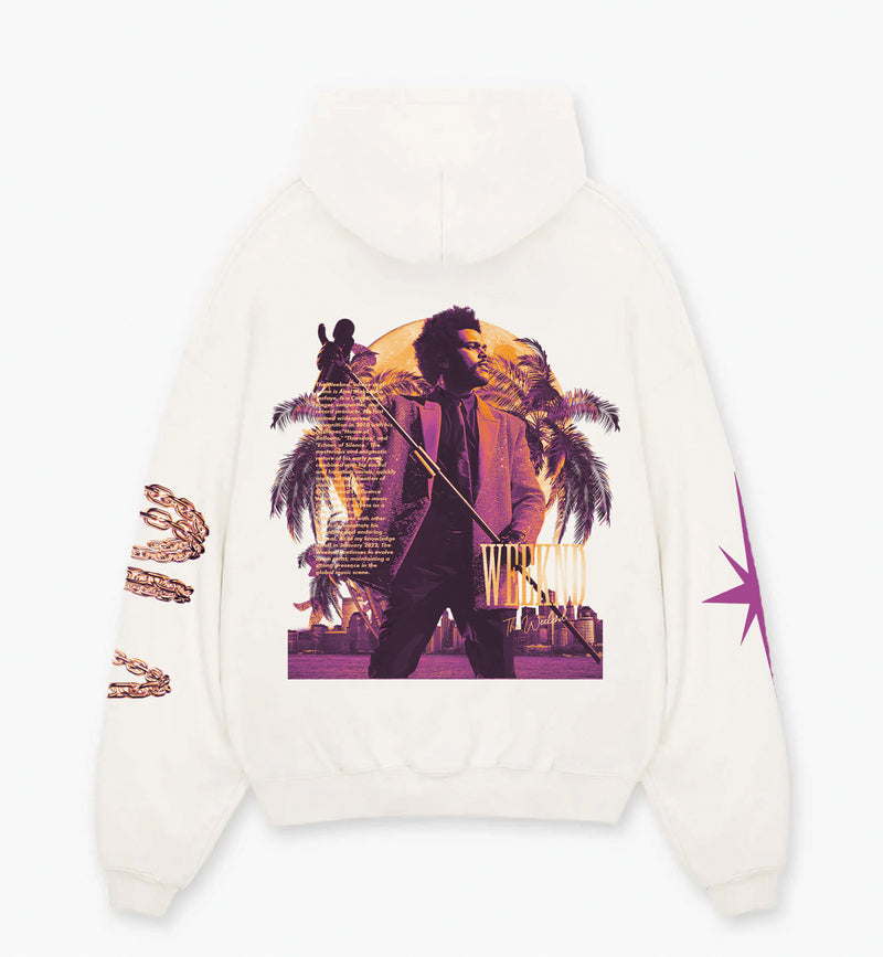 The Weeknd Designed Oversized Hoodie