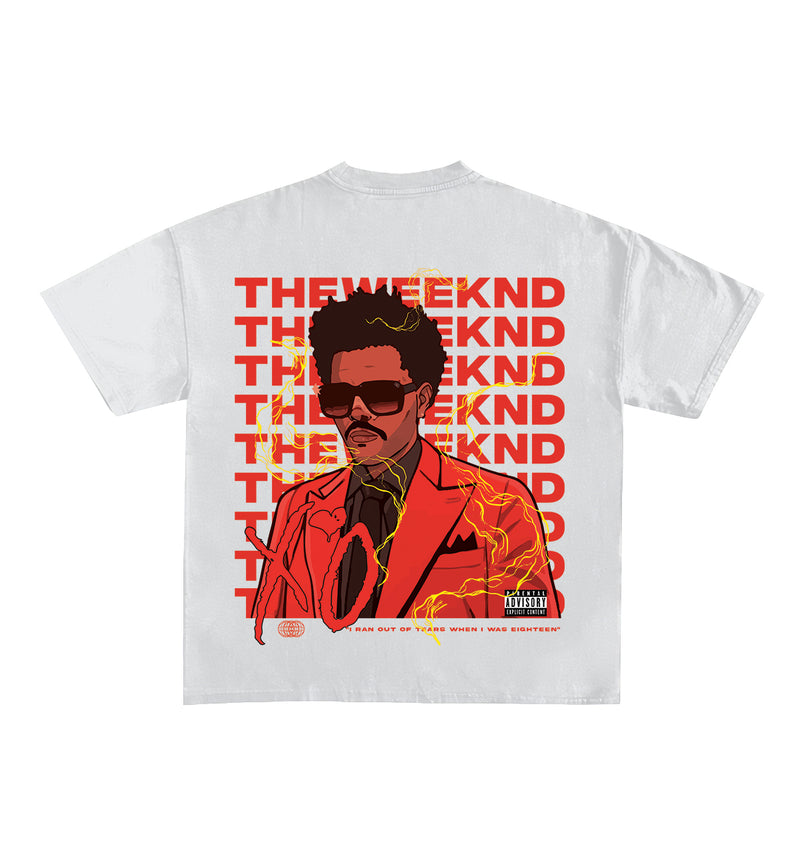 The Weeknd Designed Oversized Tee