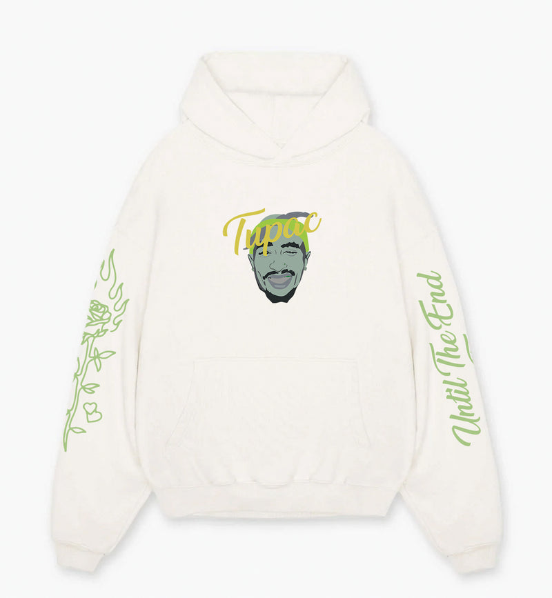 Tupac Designed Oversized Hoodie