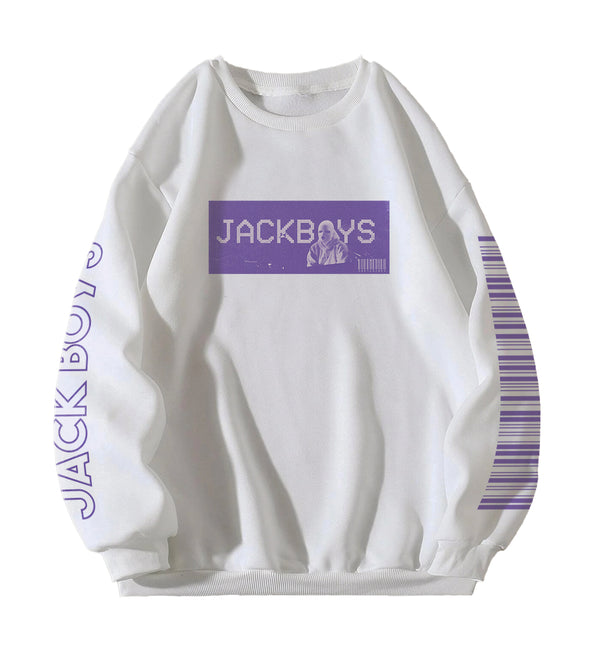 Jack Boys Designed Oversized Sweatshirt