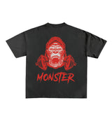 Monster Designed Oversized Tee