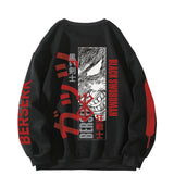 Berserk Designed Oversized Sweatshirt