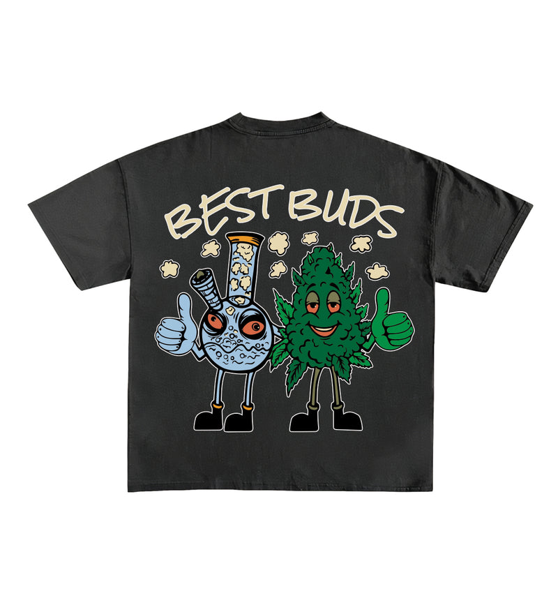 Best Buds Designed Oversized Tee