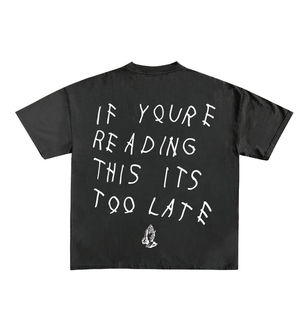 Drake Quote Designed Oversized Tee