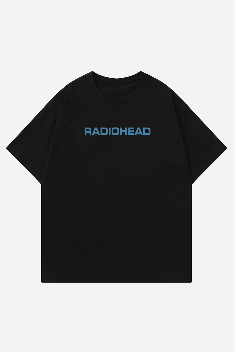 Radio Head Designed Oversized T-shirt