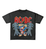 AC/DC Designed Oversized Tee